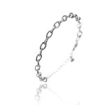 Bracelet porte - charms - so charm - argent� - 15 cm + 5 cm de rallonge - m�tal - femme