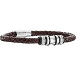 Bracelet en cuir - police - 88270061 - taille unique - marron - pour homme