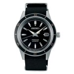 Montre - seiko - prsage 60s - automatique - cuir et nato noir - vintage