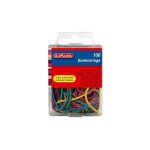 Bracelets �lastiques - herlitz - assorties - 100 pi�ces - tailles de 20 � 70 mm