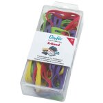 Bracelets lastiques - lufer - modle 513196 - 130 x 11 mm - assortis par couleur - caoutchouc naturel ...