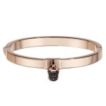 Bracelet - karl lagerfeld - klassic 5512313 - noir - rose - laiton