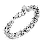 Bracelet - lotus - style urban woman - acier inoxydable - couleur blanc - femme Bracelet - lotus - style urban woman - acier inoxydable - couleur blanc - femme