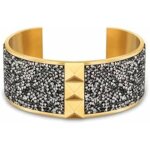 Bracelet pour femme - police - pejlg2010101 - acier inoxydable - 19 cm - noir