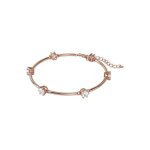 Bracelet - jonc - swarovski - constella - or ros - cristaux swarovski elements - femme