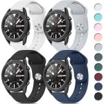 Pour bracelet galaxy watch 3 45mmbracelet sport ajustable silicone bande pour huawei watch gt sport / ... Pour bracelet galaxy watch 3 45mmbracelet sport ajustable silicone bande pour huawei watch gt sport / ...
