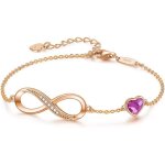 Bracelet gourmette femme cadeau anniversaire no�l saint valentin - coffret � bijoux femme - 18 + 5cm ...