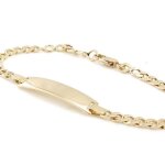 Bracelet identit - les tresors de lily - bambino - plaqu or - femme - dor