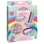 Bracelet licorne totum - ensemble artisanal 21 pi�ces - blanc et multicolore - pour filles de 6 ans et ...