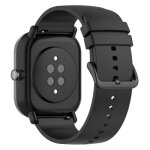 Bracelet pour montre connectée sangle 20mm soft smart watch pour huami amazfit gts 3 - noir Bracelet pour montre connectée sangle 20mm soft smart watch pour huami amazfit gts 3 - noir