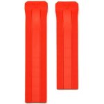 Bracelet de montre - tissot - t - touch expert solar - silicone - rouge - homme Bracelet de montre - tissot - t - touch expert solar - silicone - rouge - homme
