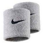 Bracelets multisport nike gris - tissu �lastique et absorbant - mixte