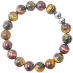Bracelet en oeil de tigre . . .