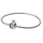 Bracelet - pandora - 598286cz - 17 - cristal - argent - femme