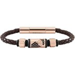 Bracelet - police - 32017141 - cuir marron - accessoire lgant - pour homme