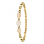 Bracelet par sc boh�me orn� de pierres du soleil