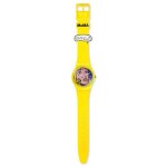 Montre - swatch - art journey 2023 - bracelet silicone jaune - cadran multicolore - style tendance Montre - swatch - art journey 2023 - bracelet silicone jaune - cadran multicolore - style tendance