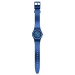 Montre femme swatch sideral blue - bracelet silicone / plastique - bleu Montre femme swatch sideral blue - bracelet silicone / plastique - bleu