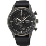 Montre - seiko - sport - titane - noir - �tanche 100m