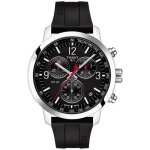 Montre tissot chronographe prc 200 noire - homme - silicone / plastique - mouvement à quartz Montre tissot chronographe prc 200 noire - homme - silicone / plastique - mouvement à quartz