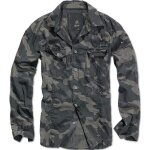 Brandit hommes slimfit chemise dark camo