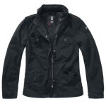 Brandit veste britannia femme veste mi - saison noir