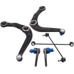 Bras de suspension pour peugeot 206 3521p5 381730 triangle de suspension avant droit et gauche