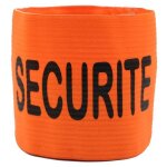 Brassard �lastique securite - orange fluo - multisport