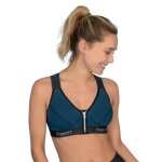 Brassire femme zsport silver - noir / bleu - 105 f