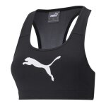 Brassi�re noire femme puma mid impact 4keeps