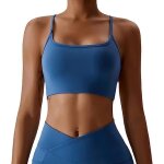 Brassière sport femme dos croisé - marque - modèle - sans armature - coussinets rembourré - fitness yoga ... Brassière sport femme dos croisé - marque - modèle - sans armature - coussinets rembourré - fitness yoga ...