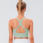 Brassière de sport femme réglable - séchage rapide - fitness running - vert Brassière de sport femme réglable - séchage rapide - fitness running - vert