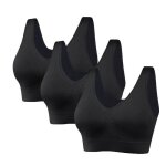 Brassière de sport femmes - marque - modèle - sport - sans armatures - noir3 - respirant - yoga xh388 ... Brassière de sport femmes - marque - modèle - sport - sans armatures - noir3 - respirant - yoga xh388 ...