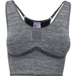 Brassi�re de sport r�glable sans couture pour femme - multisport - gris chin�