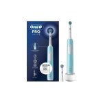 Brosse  dents lectrique oral b pro 1 bleue cross action + 1 brossette