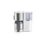 Braun kf 5105 wh - machine  caf filtre idcollection avec aromaselect et 10 tasses thermos 1000 w blanc ...