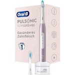Brosse  dents sonique - braun - oral - b pulsonic slim luxe 4100 - rose - lgre - gencives saines