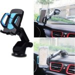 Breeze - support voiture telephone ventouse rotation 360 universel gps pare brise pour smartphone iphone ...