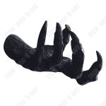 Breloque halloween - td - main de sorcire - rsine synthtique - 18x10 cm - dcoration effrayante