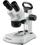 Bresser microscope analyth str 10 - 40x aluminium blanc / noir