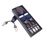 Bretelles homme larges 6 clips forme de y r�glable �lastique 3. 5 x 125 cm - style 19