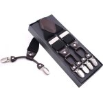 Bretelles homme larges 6 clips forme de y r�glable �lastique 3. 5 x 125 cm - style 20