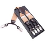 Bretelles homme larges 6 clips forme de y r�glable �lastique 3. 5 x 125 cm - style 21