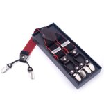 Bretelles homme larges 6 clips forme de y r�glable �lastique 3. 5 x 125 cm - style 65