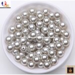 Bricaf - 50 pièces ronde en silver gris doux pour bracelets 6mm perles pour bijoux décoration art de ... Bricaf - 50 pièces ronde en silver gris doux pour bracelets 6mm perles pour bijoux décoration art de ...