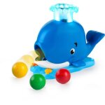 Bright starts - lanceur de balles musical cadeau noel bb - silly spout whale 3 balles inclus dveloppement ...
