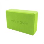 Brique bloc de yoga 23 x 15 x 75 cm - eva - vert - vivezen