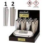 Briquet clipper metal argent avec boite - mod2 mat - fumeur - 980 Briquet clipper metal argent avec boite - mod2 mat - fumeur - 980