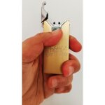 Briquet lectronique briquet rechargeable de lalimentation usb arc electrique personnalisable or ?happy ...