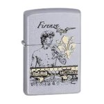 Briquet zippo mazzi firenze1 gris